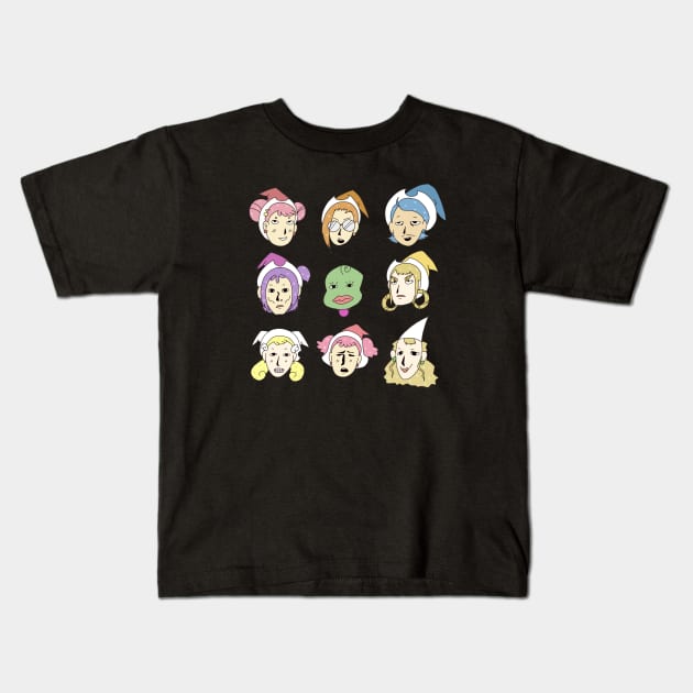 Ojamajo doremi magical doremi coloured Kids T-Shirt by MamiTheArtist